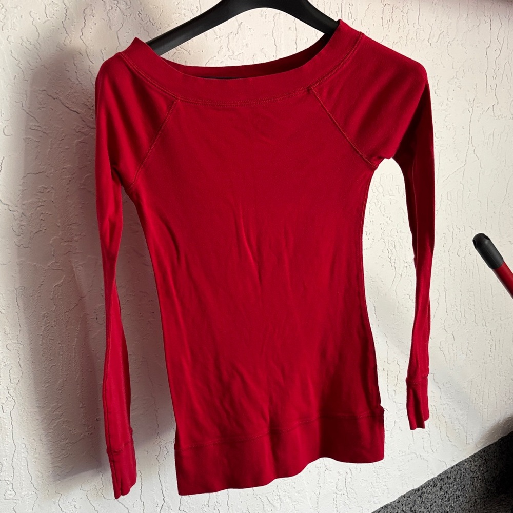 Old Navy Women's Scarlet Long Sleeve Blouse